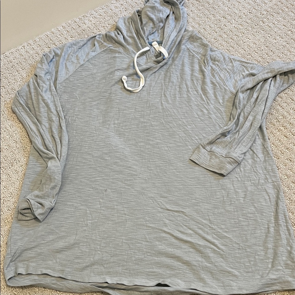 Free Fly Apparel Light Gray Men's Hoodie